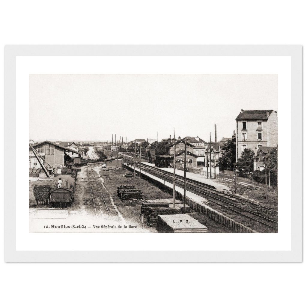 Houilles - Vue Générale de la Gare