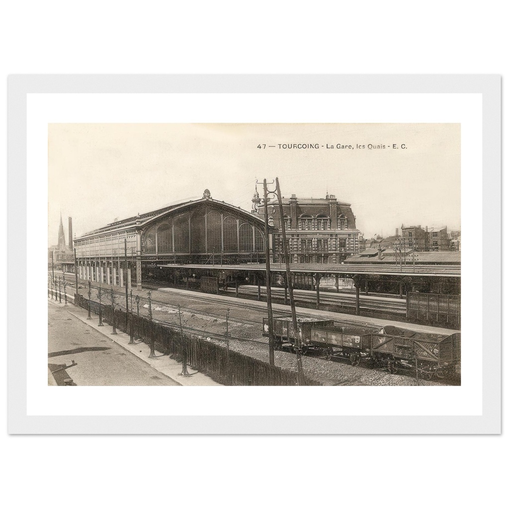 Tourcoing - La Gare - Les Quais
