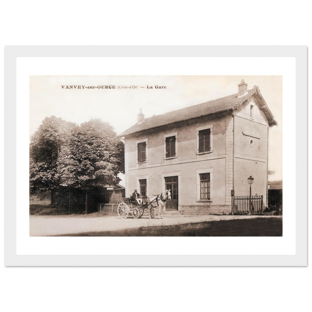 Vanvey-sur-Ource (Côte d'or) - La Gare