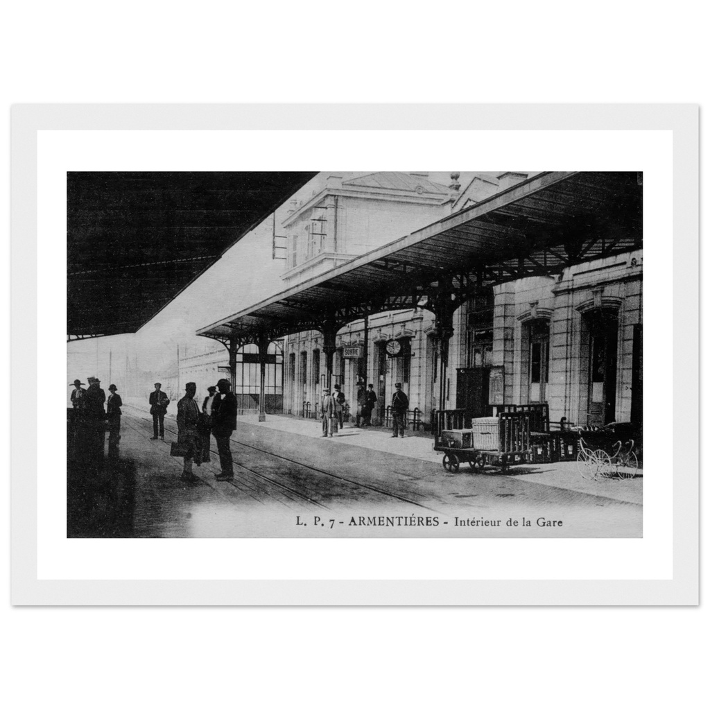 Armentières - Interieur de la Gare