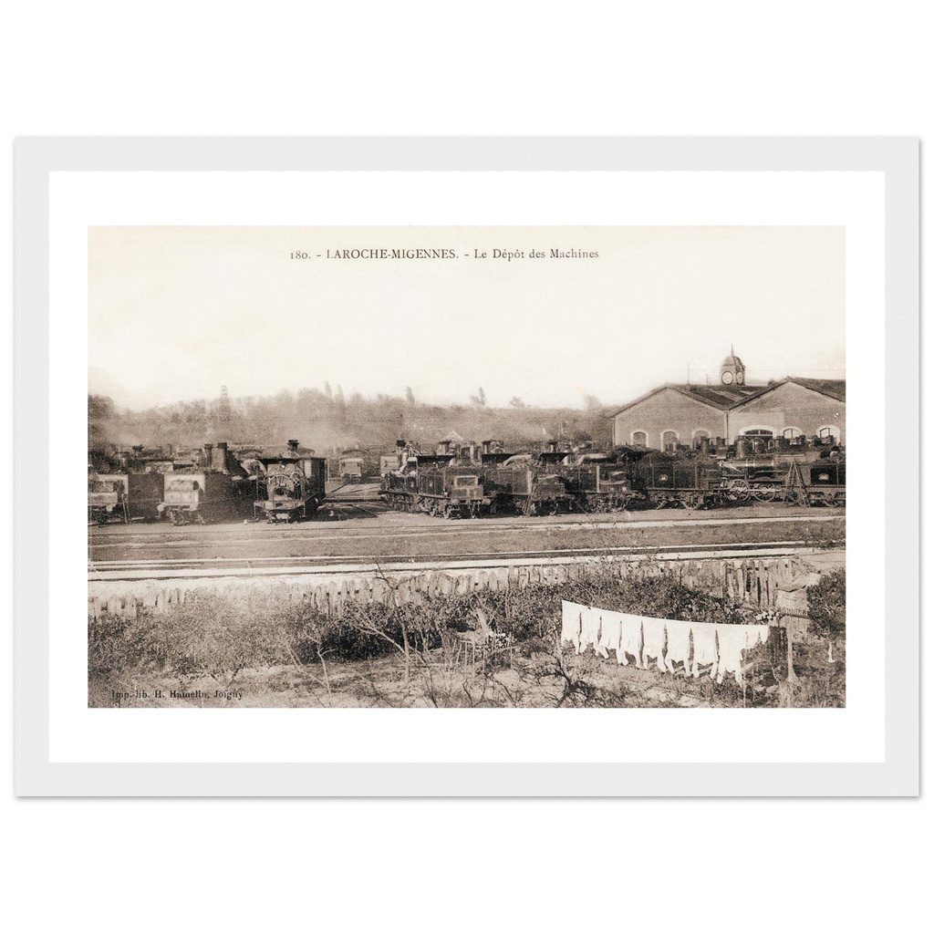 Laorches - Migennes - Le depot des Machines