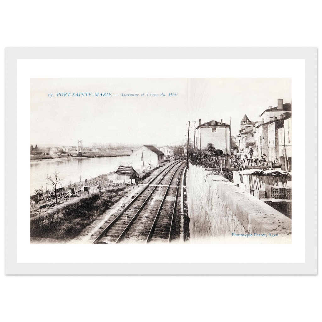 Porte Sainte Marie - Garonne et Ligne du Midi