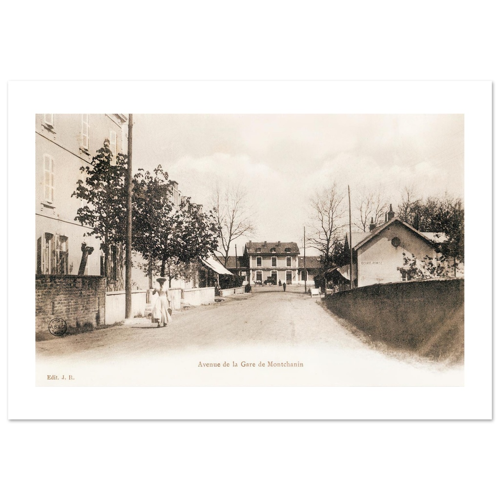 Avenue de la Gare de MontChanin