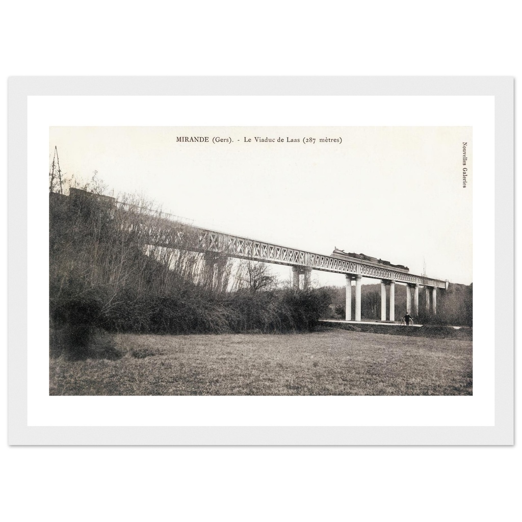 Mirande (gers) -Le viaduc de Laas