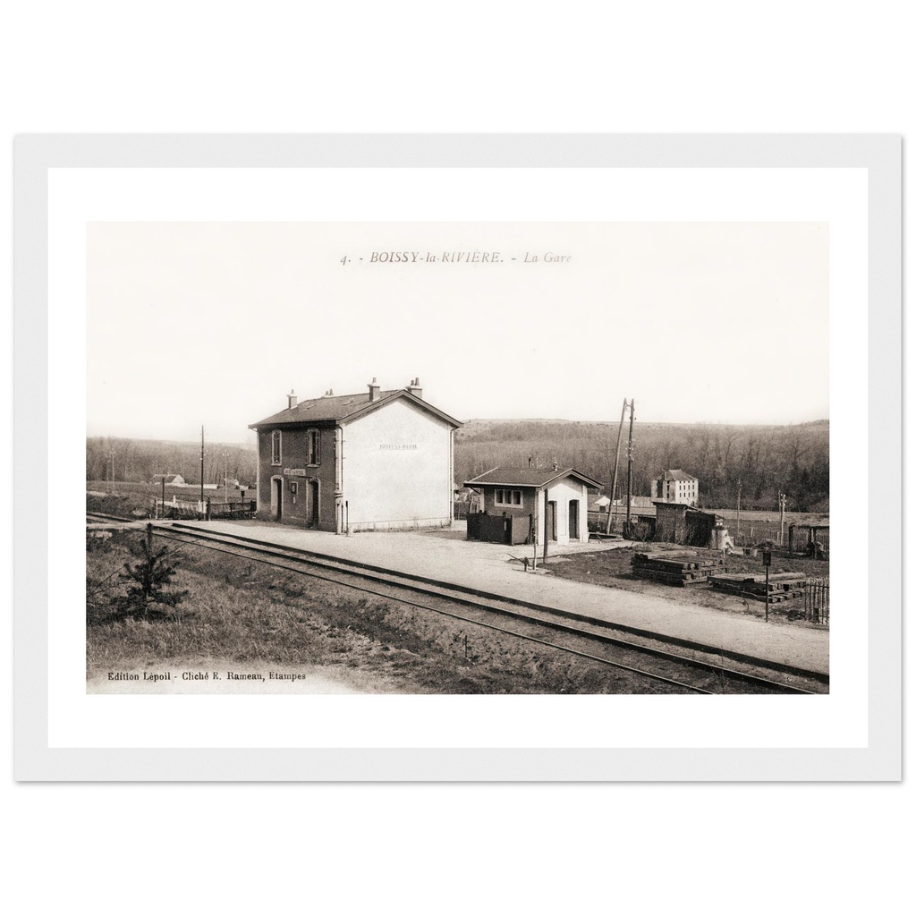 Boissy-la-Rivière - La Gare