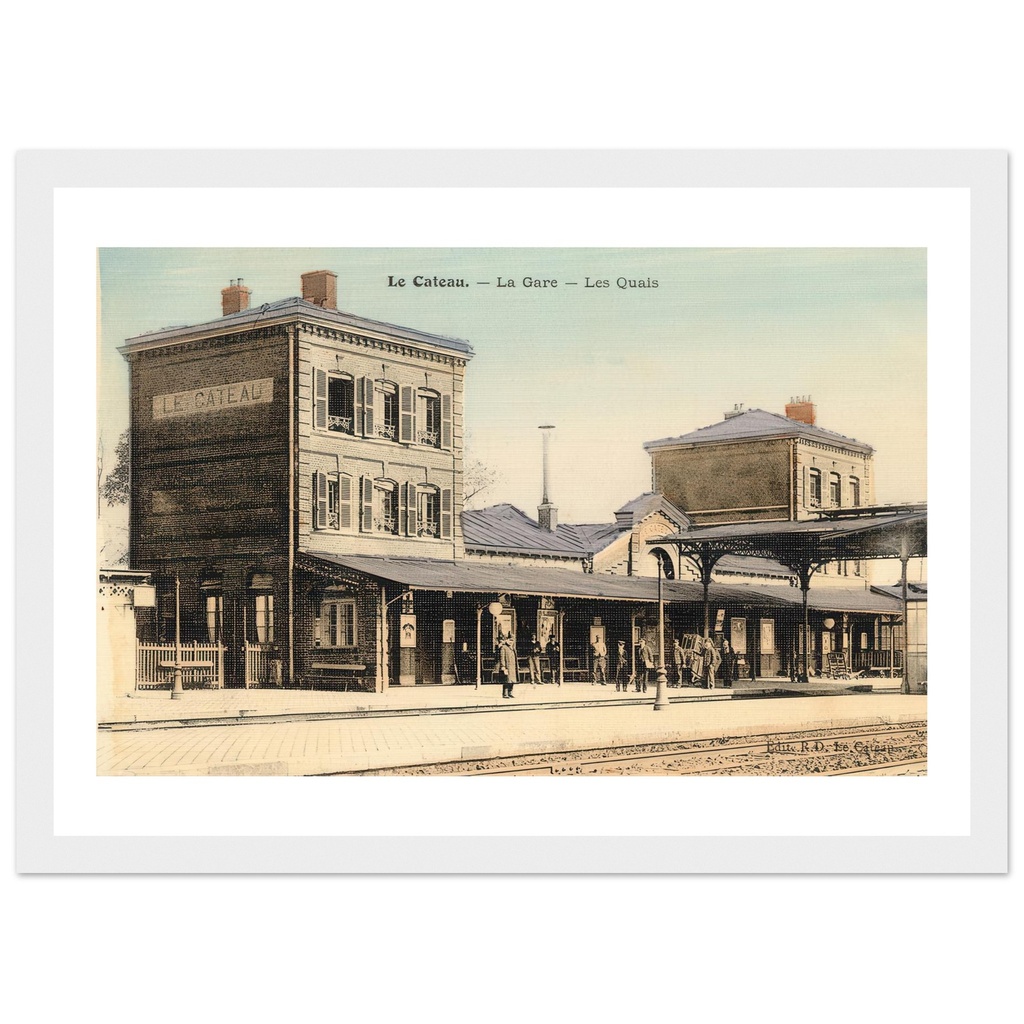 Le Cateau- La Gare- Les Quais