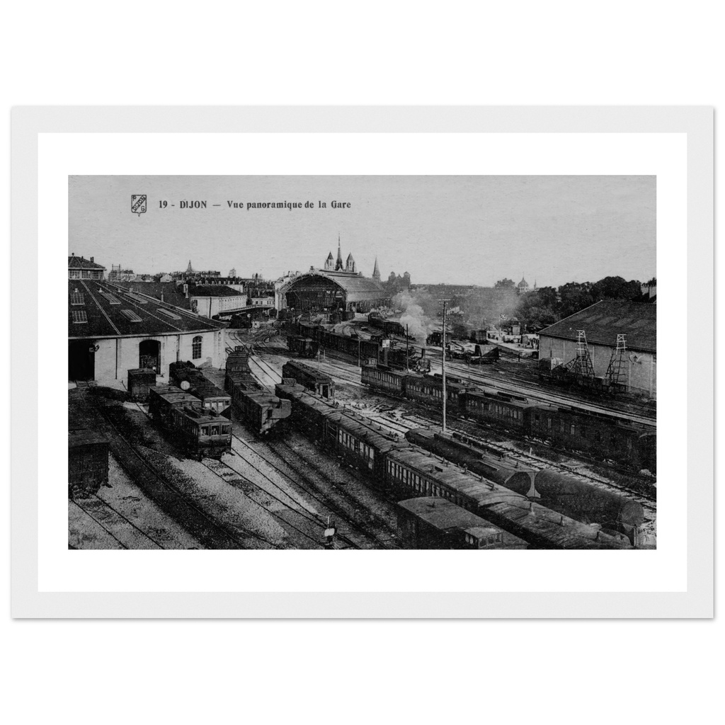 Dijon - Vue Panoramique de la Gare