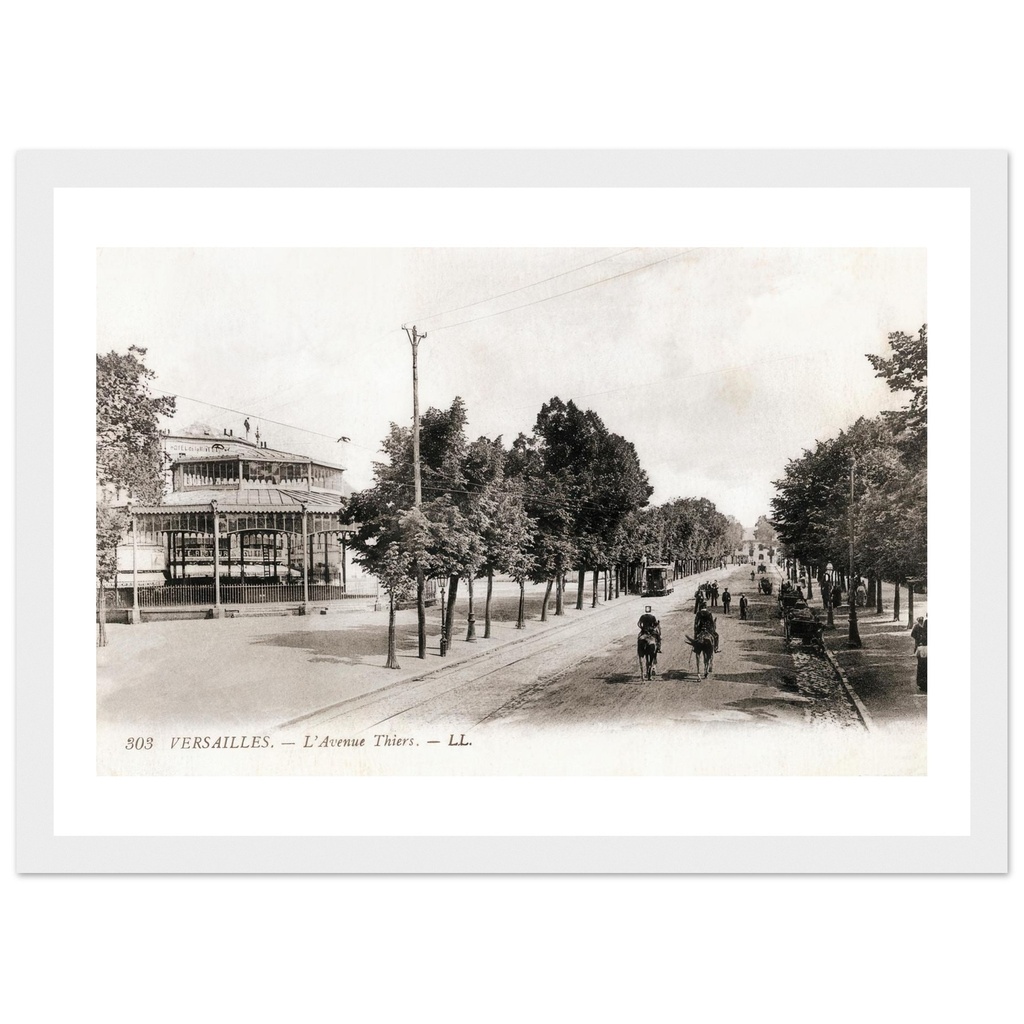 Versailles - L'avenue Thiers