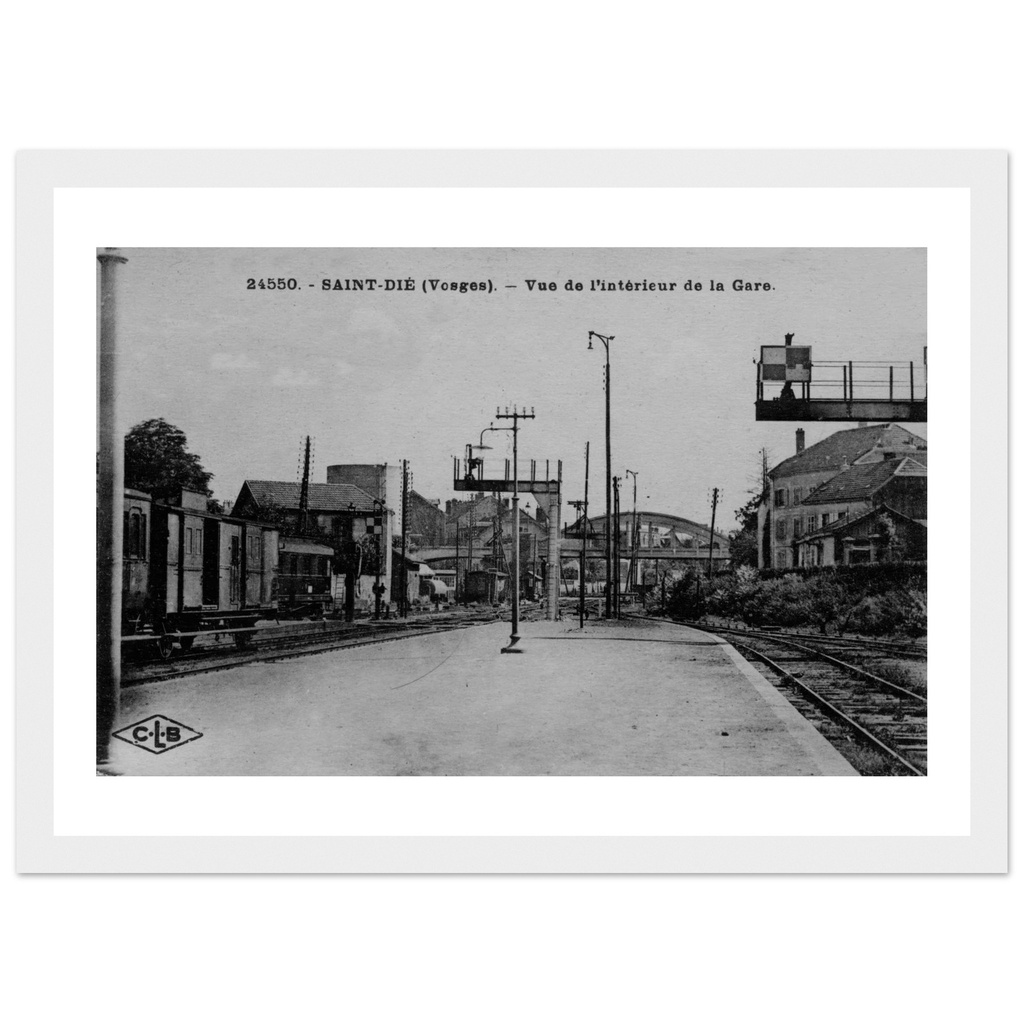 Saint-Dié-des-Vosges - Vue de L'interieur de la gare