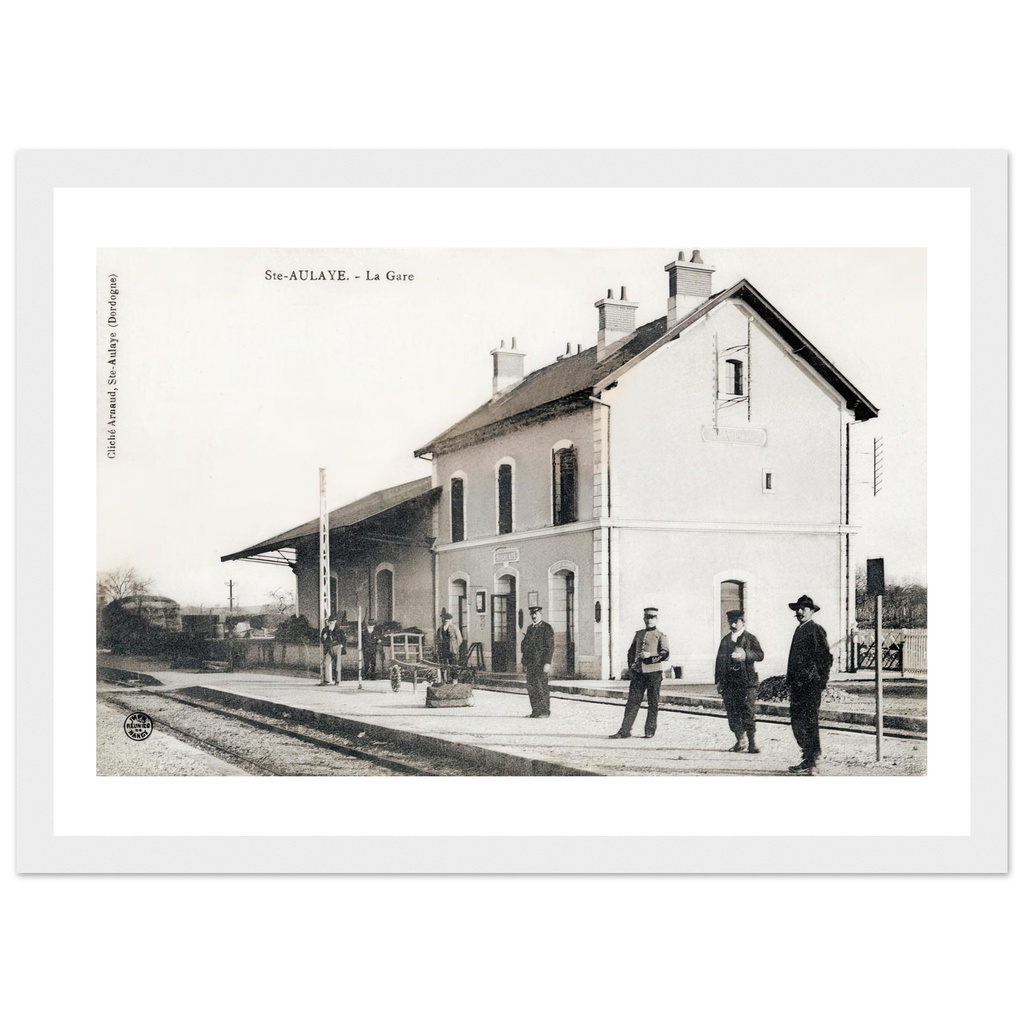 St-Aulaye - la gare