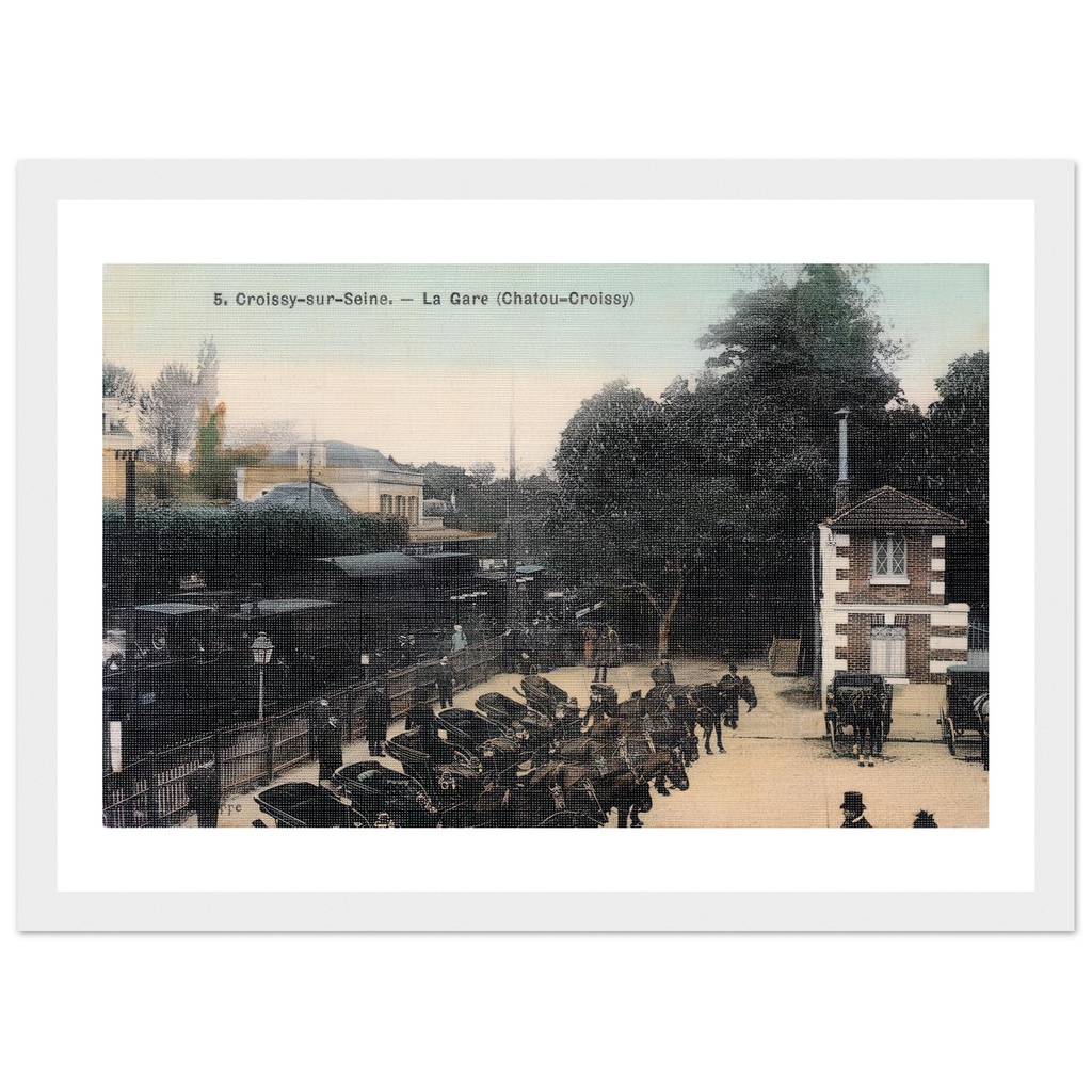 Croissy-sur-Seine - La Gare Chatou sur seine