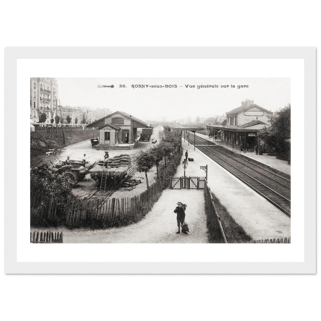 Rosny-sous-Bois - Vue générale sur la Gare