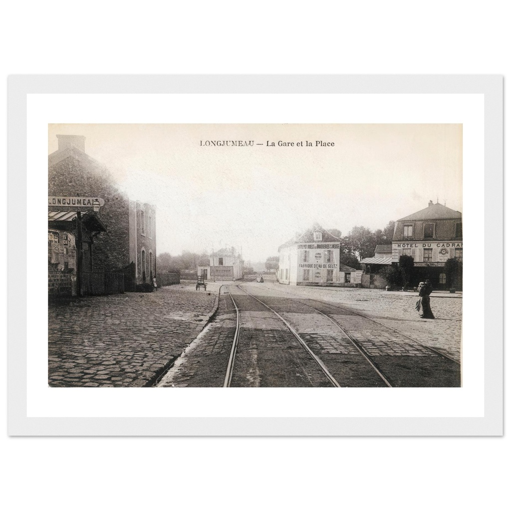 Longjumeau - La gare et la Place