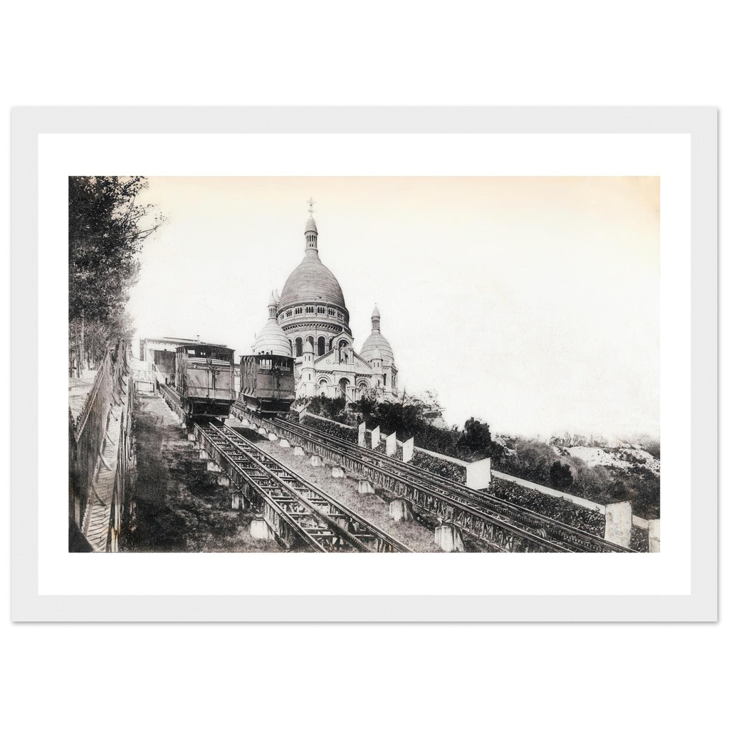 Paris - Funiculaire de Montmartre    Paris - Ile de France - France