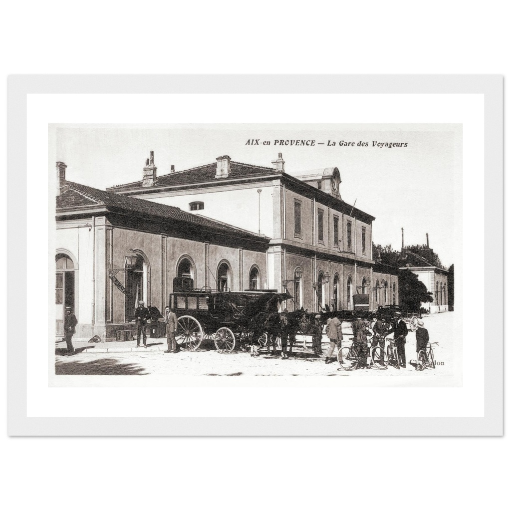 Aix en Provence - La Gare des Voyageurs