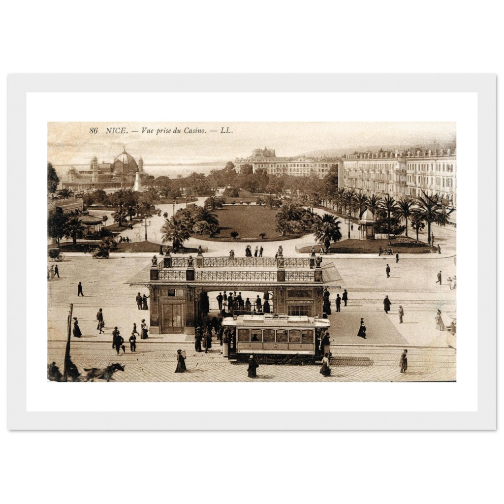 Nice - Vue prise du Casino