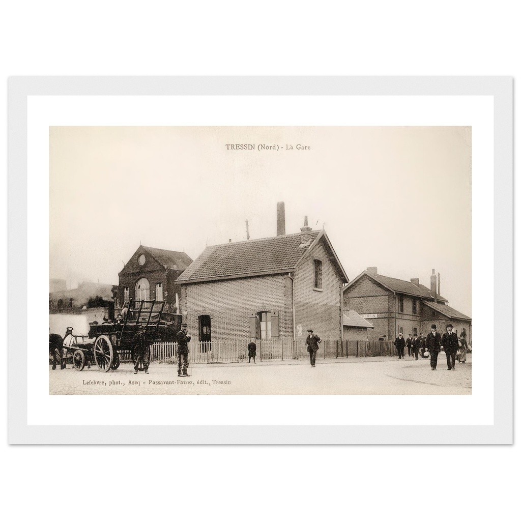 Tressin (Nord)- La Gare