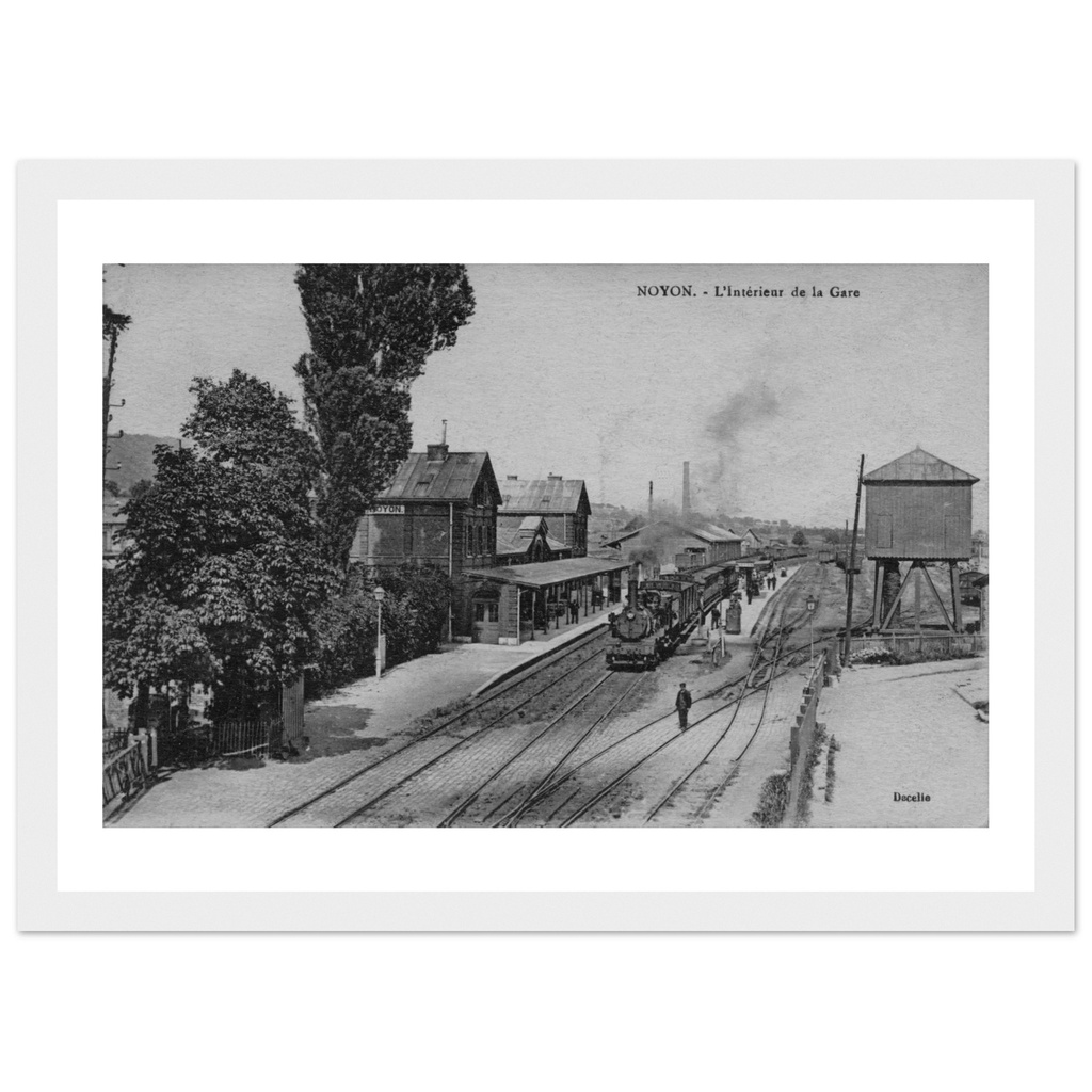 Noyon - Interieur de la Gare