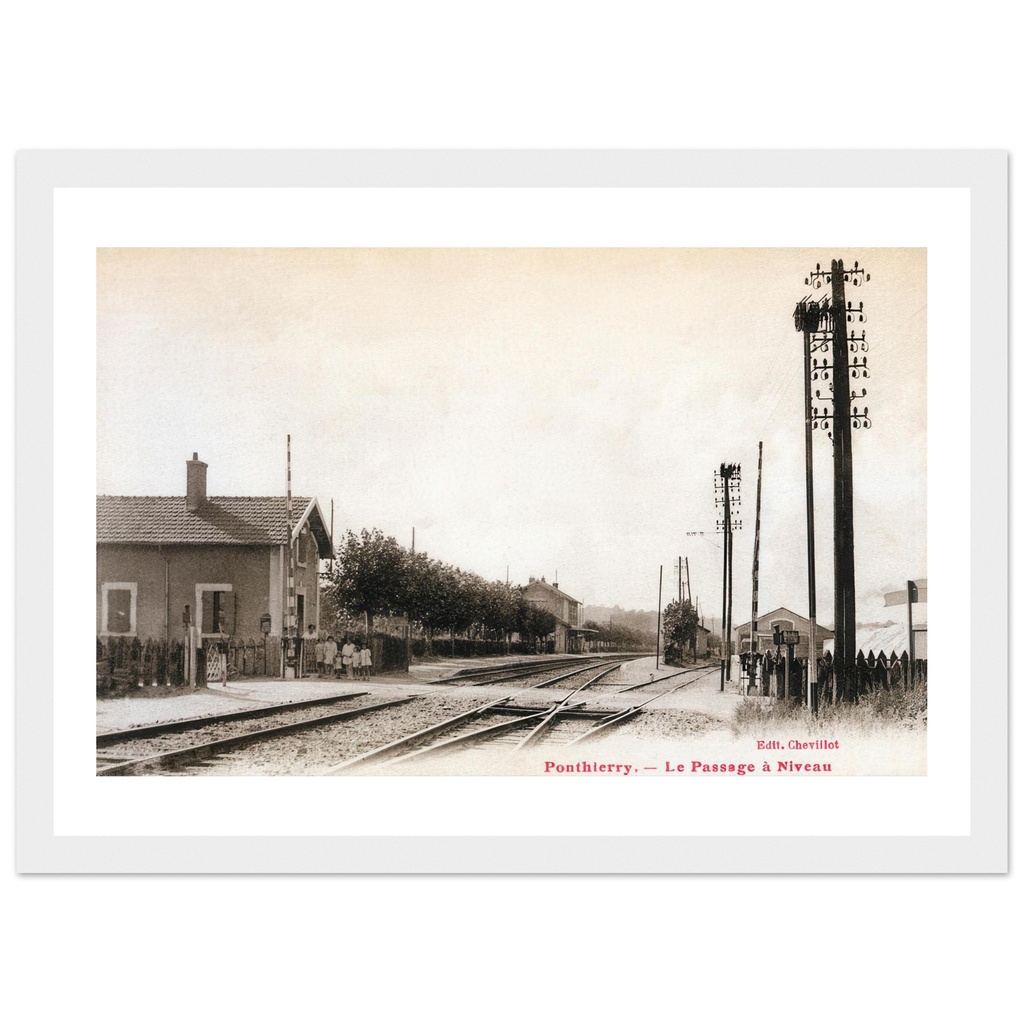 Ponthiery - Le Passage a Niveau