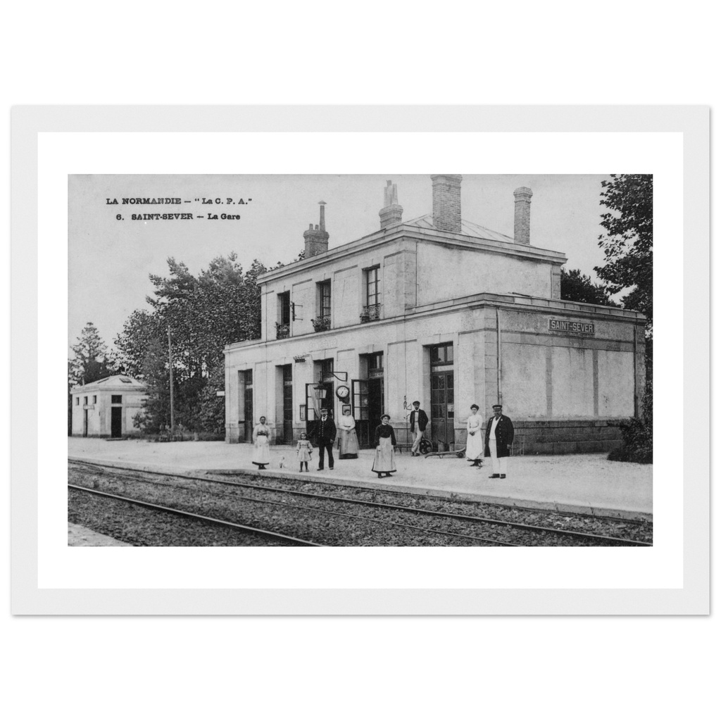 Saint-Sever - La Gare