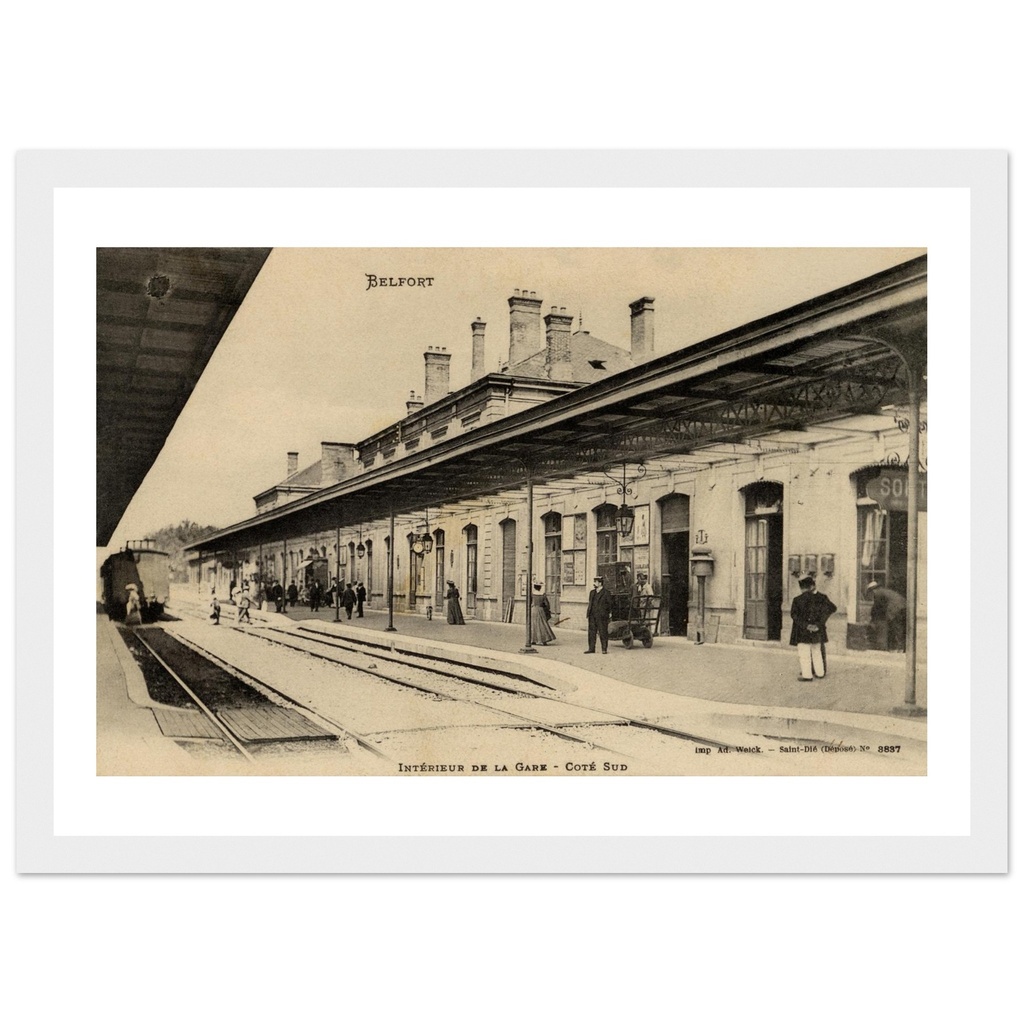 Belfort - Interieur de la Gare - Cote Sud