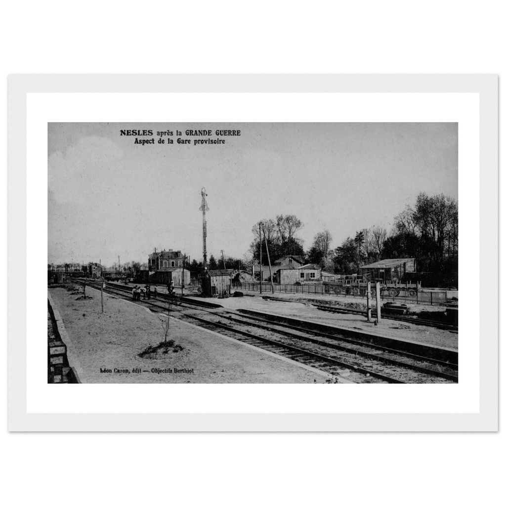 NESLES - La Gare