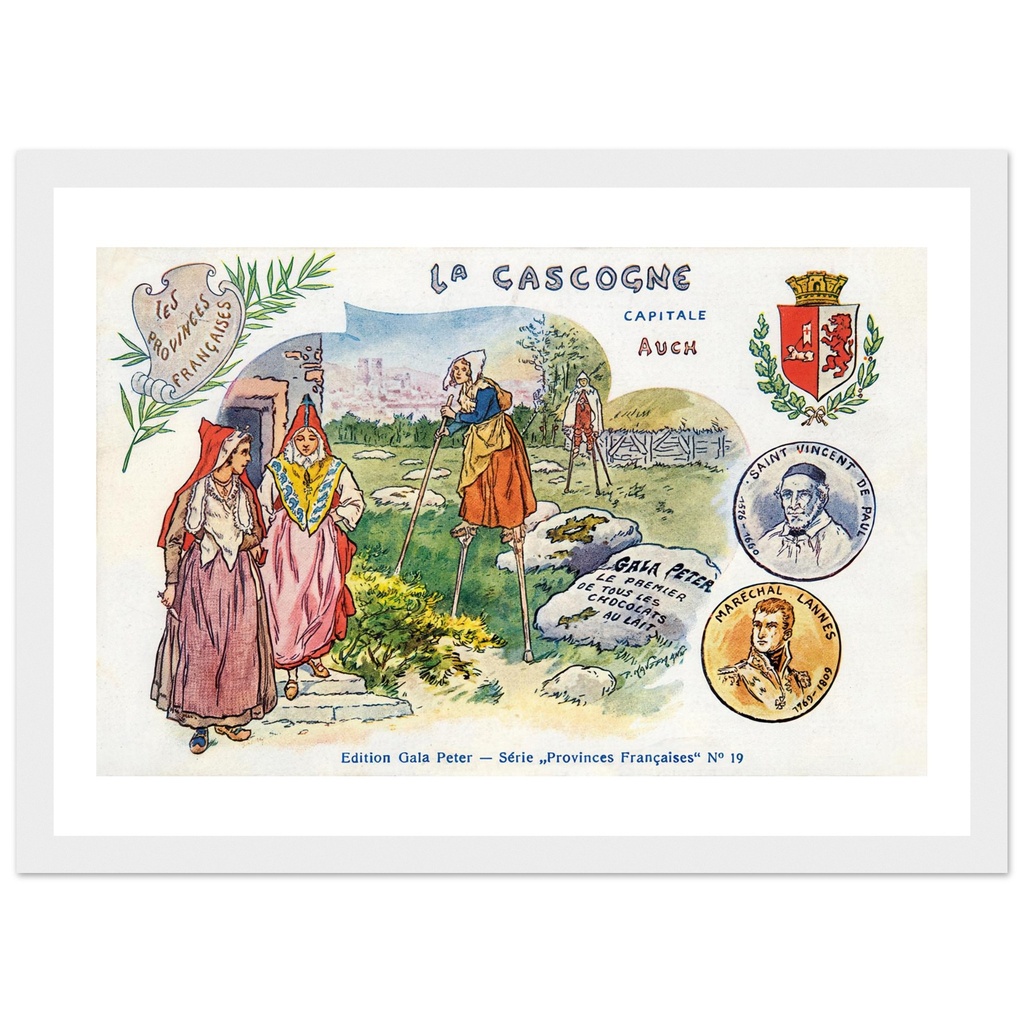 Illustration - La Gascogne, Capitale Auch
