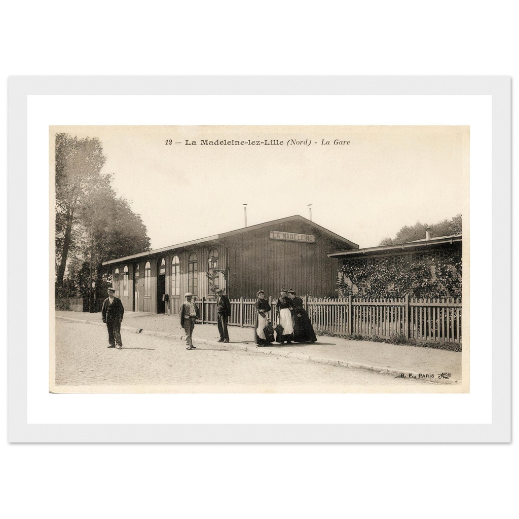 La Madeleine-lez-Lille (Nord) - La Gare