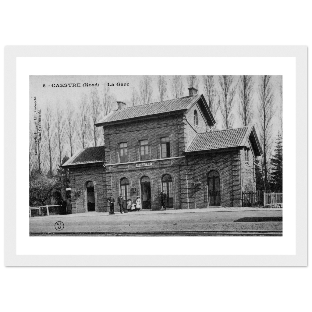 Caëstre - La gare