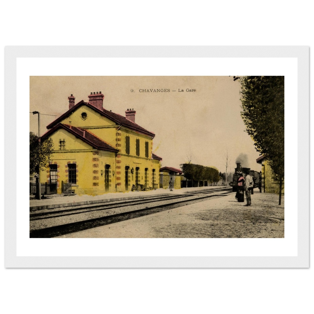 Chavanges - la Gare