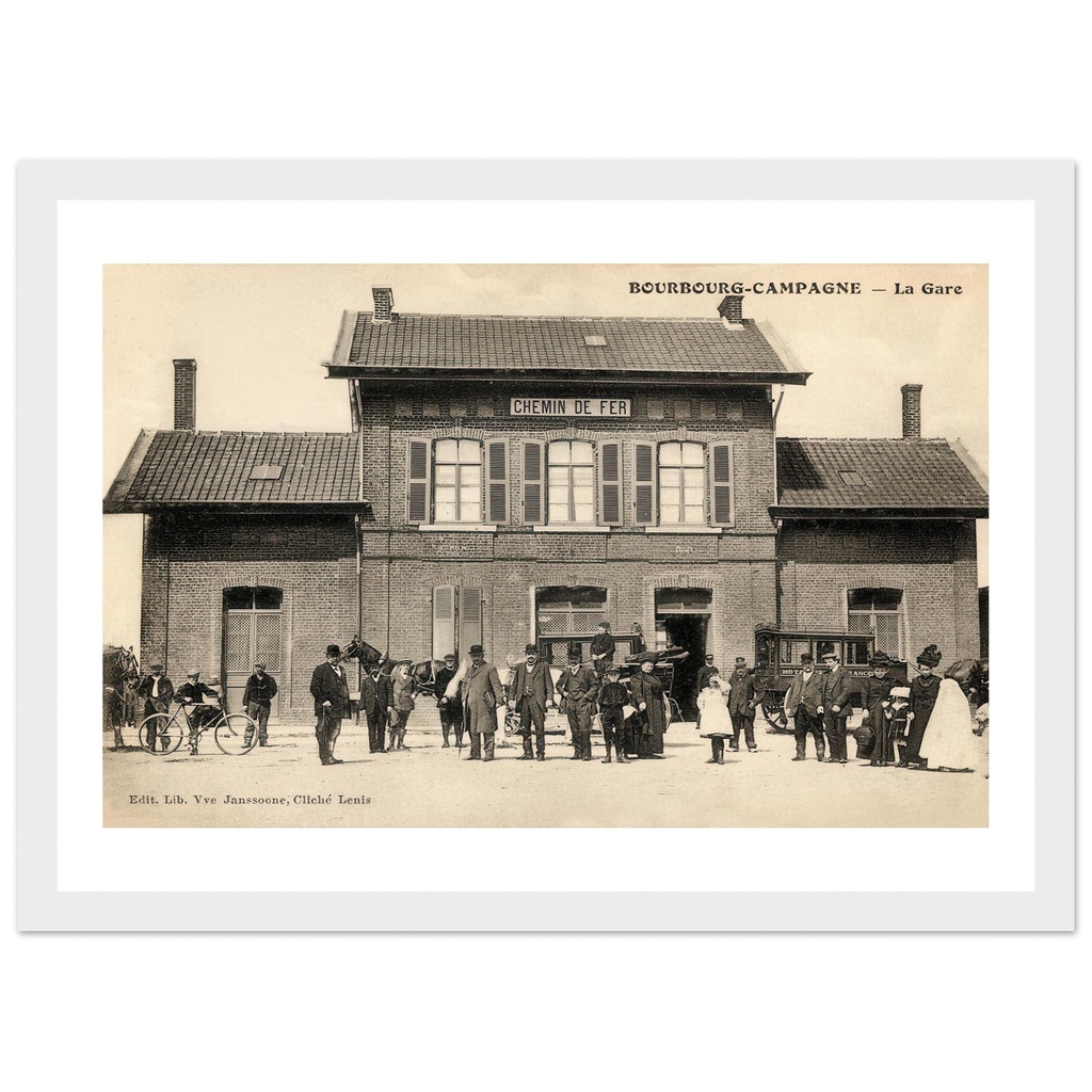 Bourbourg-Campagne - la gare