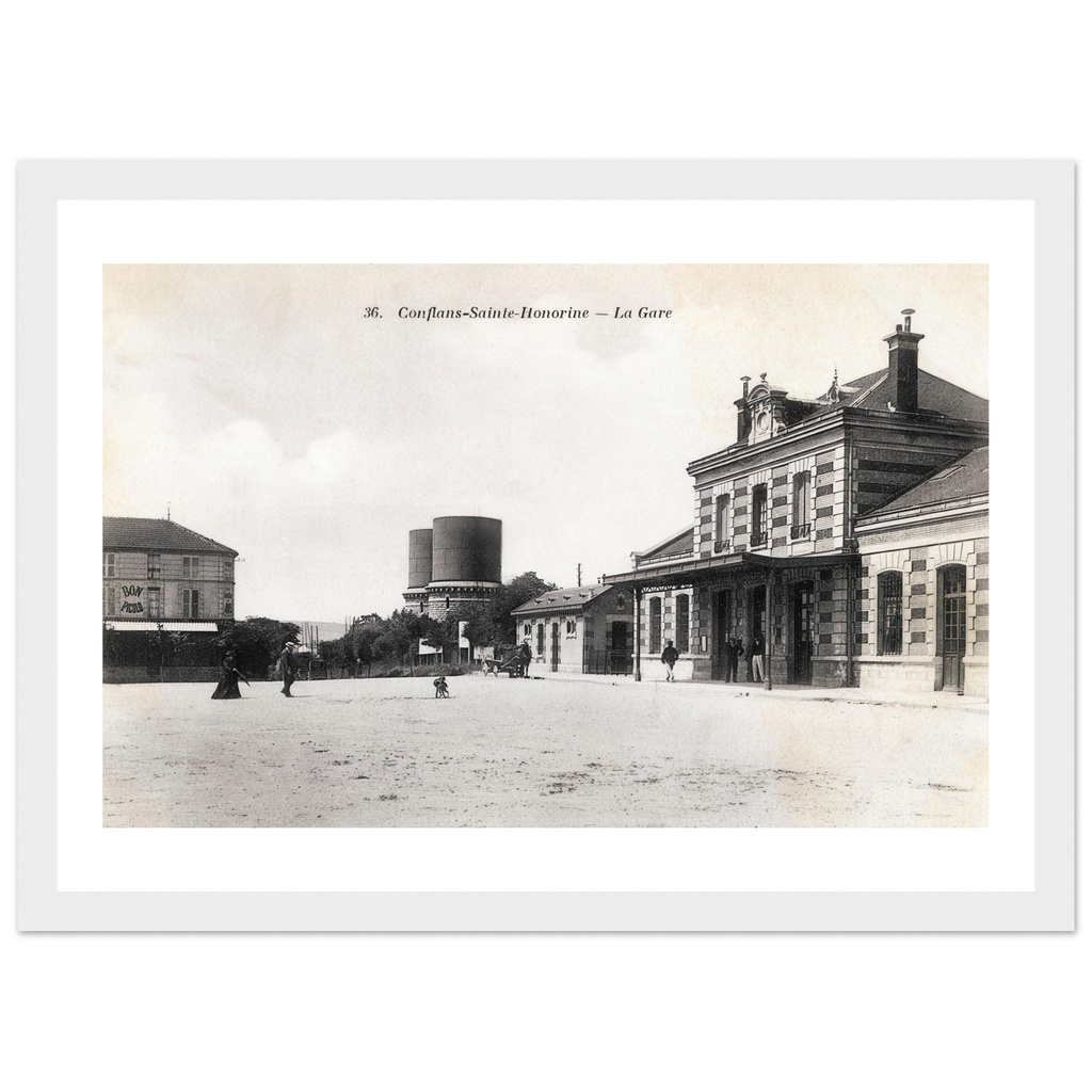 Conflant St Honorine - La Gare