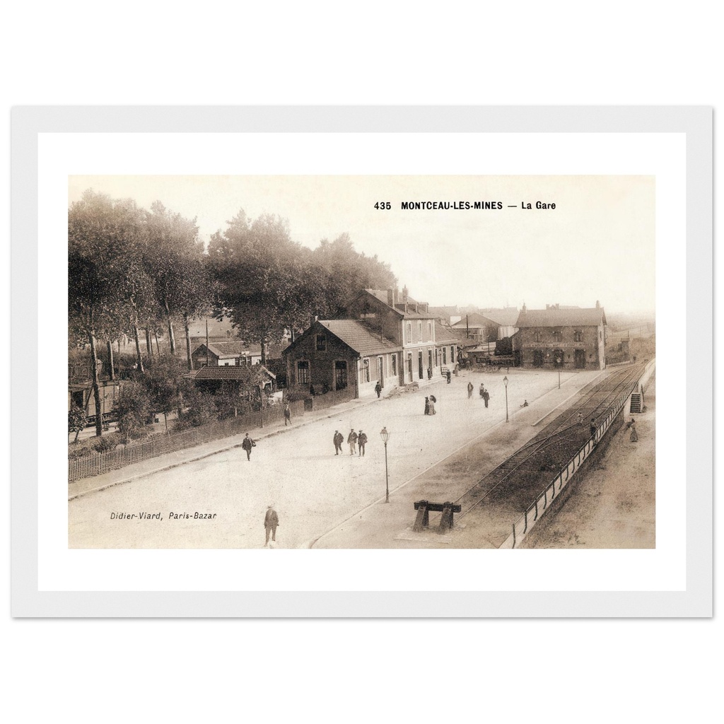 Montceau-les-Mines - La gare