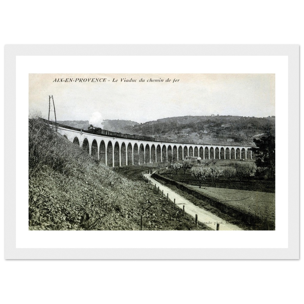 Aix-en-Provence - Viaduc du chemin de fer