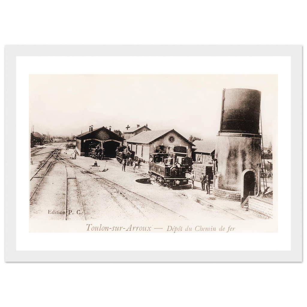 Toulon sur Arroux - Depot de Chemin de Fer