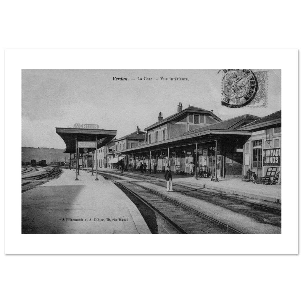 Vertus - La Gare - Vue interieure de la Gare