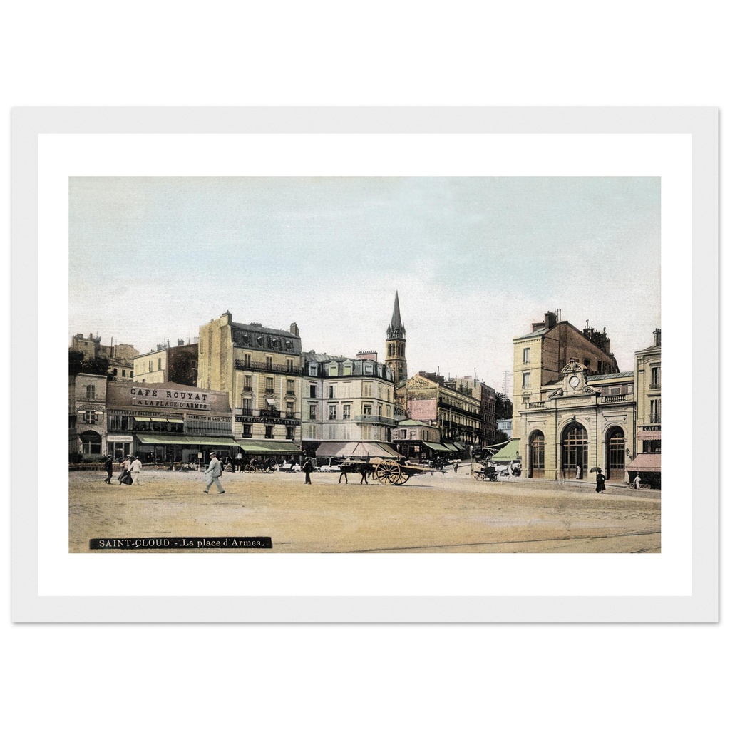 Saint-Cloud - La place d'armes