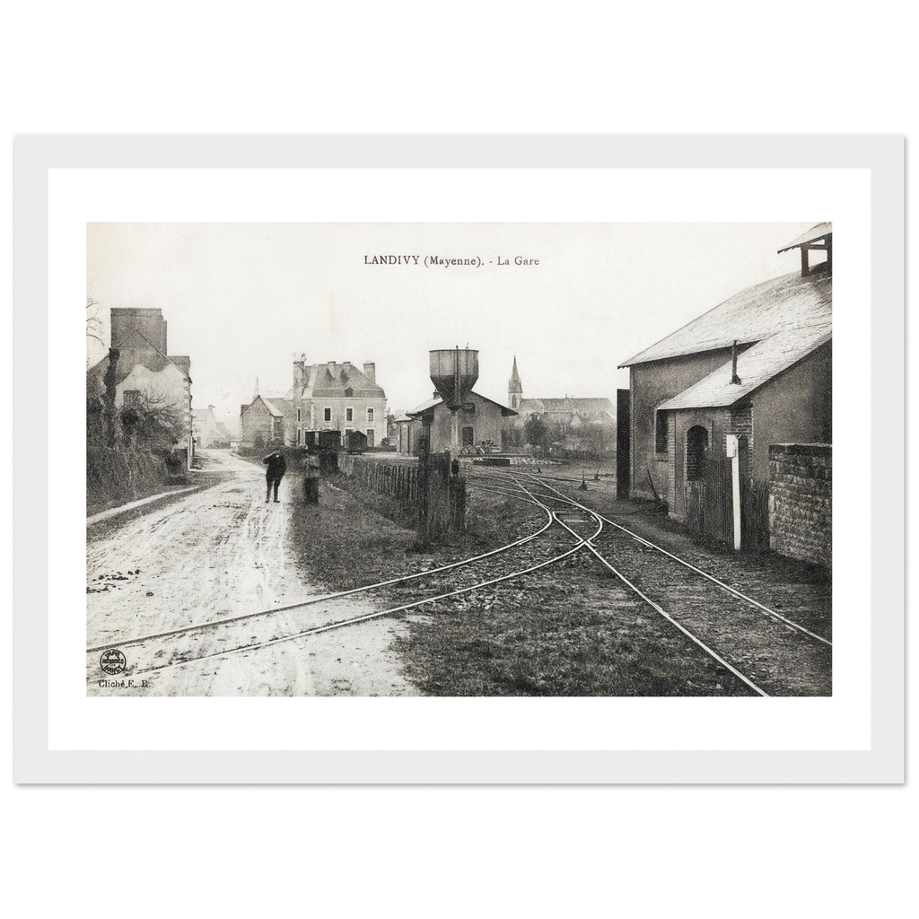 Landivy (Mayenne) - La gare