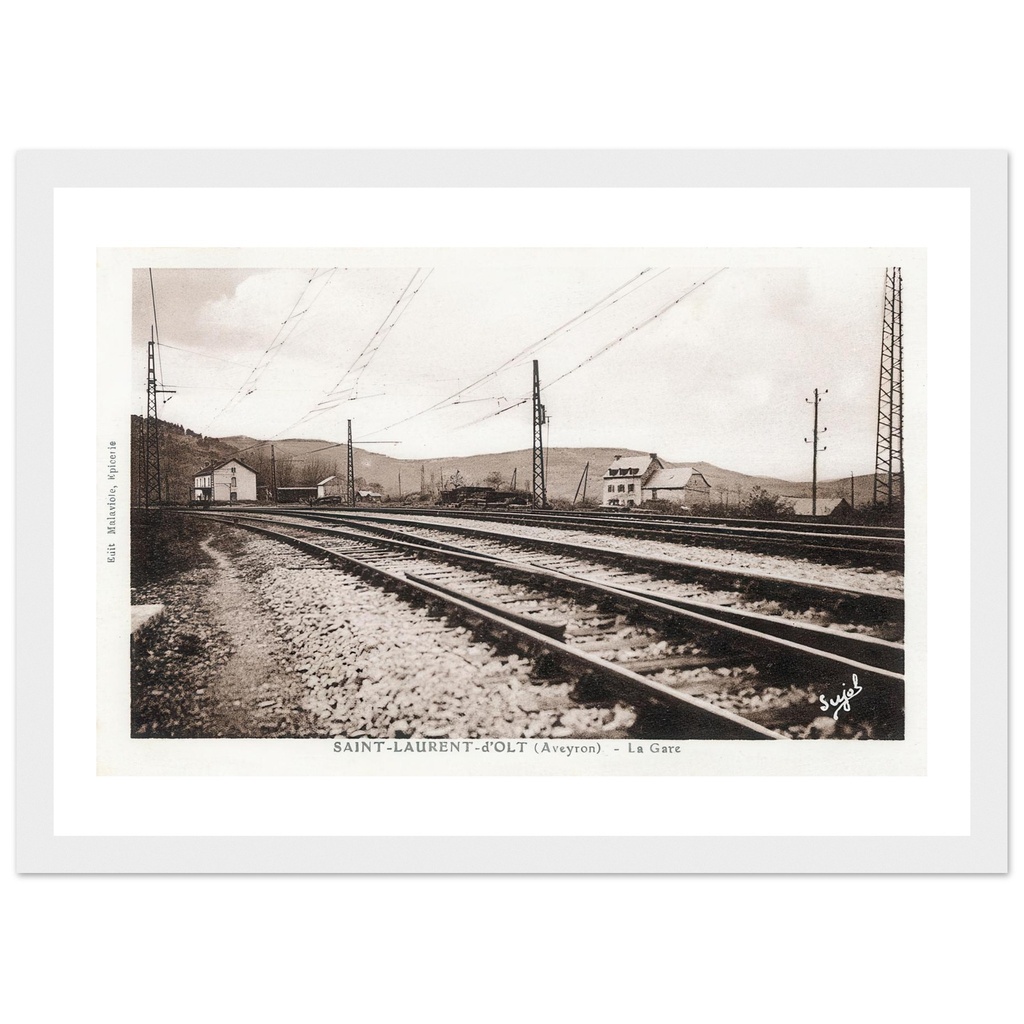 Saint-Laurent-d'Olt - La Gare