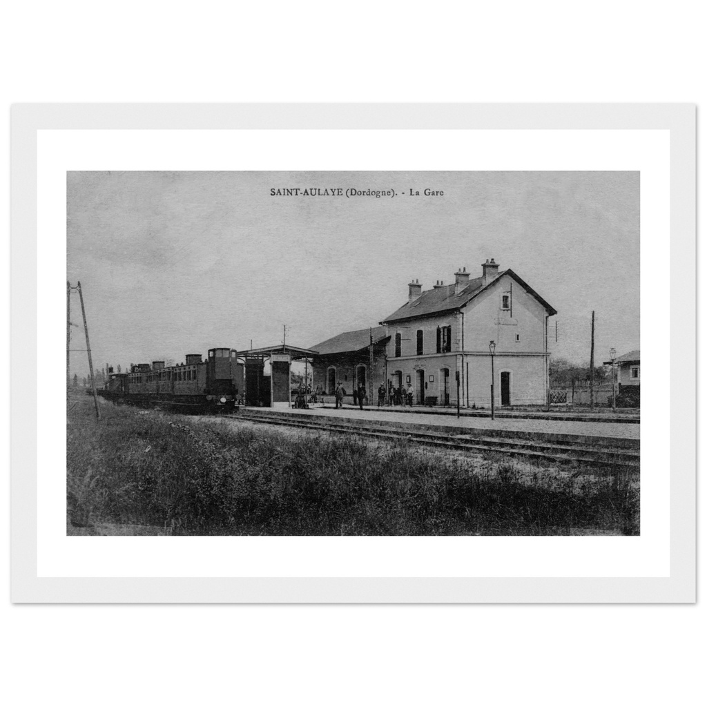 Saint-Aulaye - La Gare