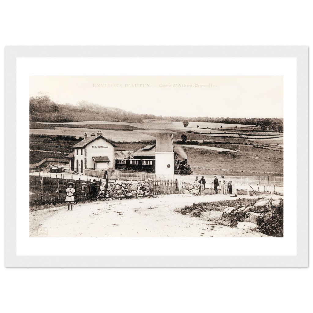 Environs  D'Autun - Gare D'Afhez - Corcelles