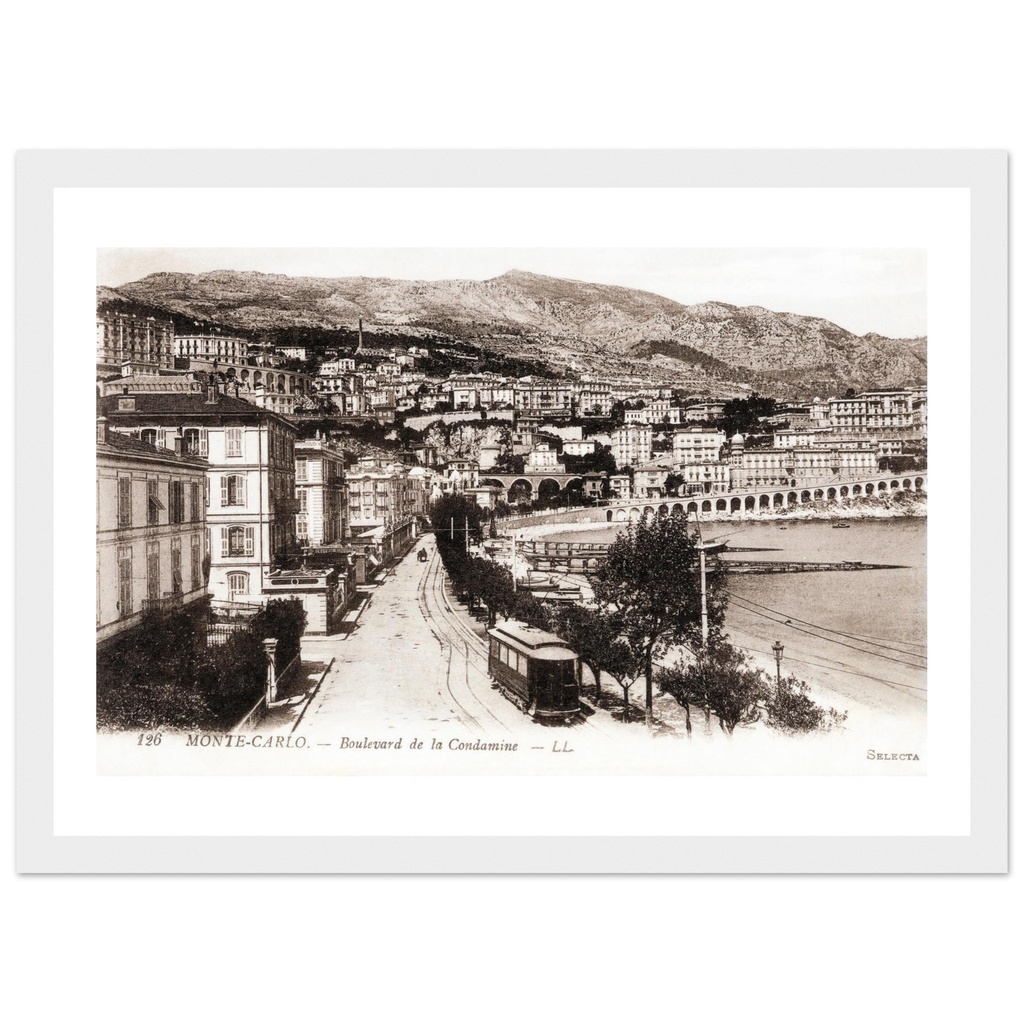 Monte Carlo - Boulevard de la Condamine     Monte Carlo - Alpes Maritimes - PACA - France