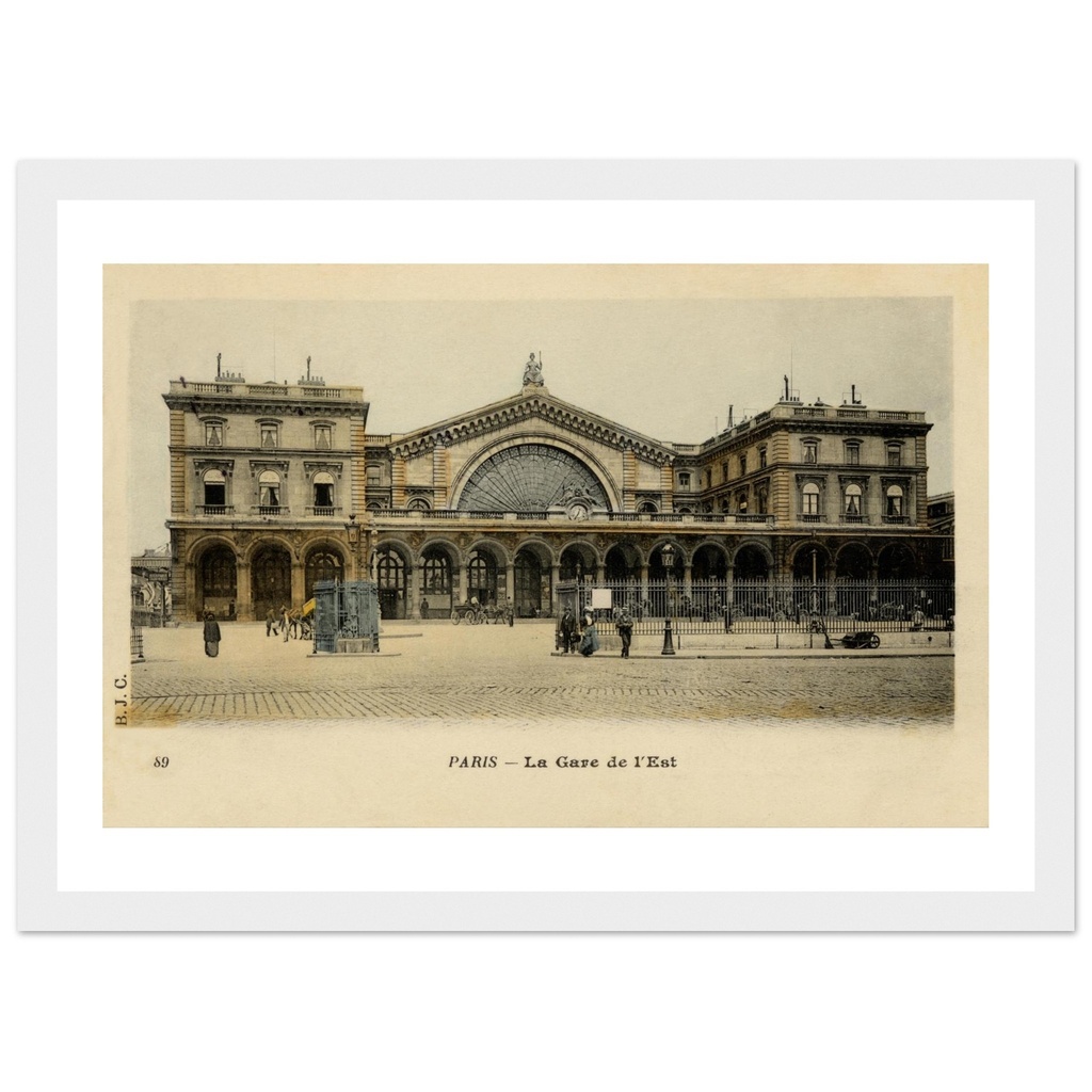 Paris - La gare de L'est