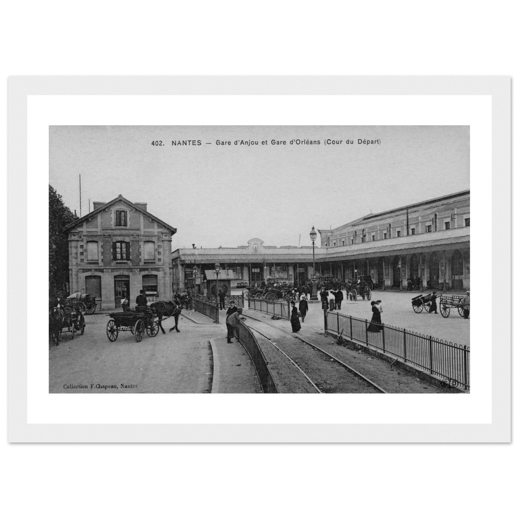 Nantes - Gare D'Anjou et Gare D'Orleans