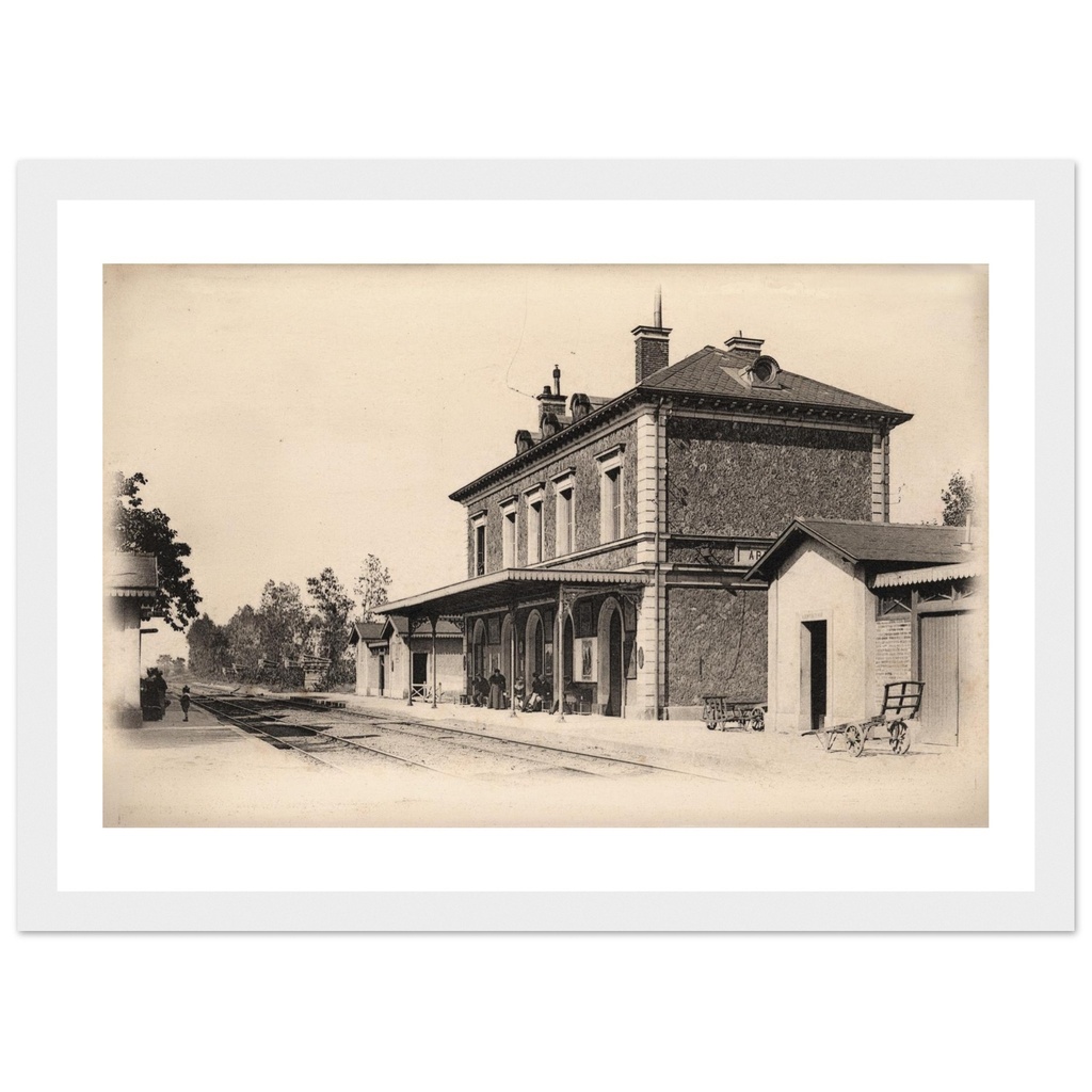 Arpajon gare du chemin de fer