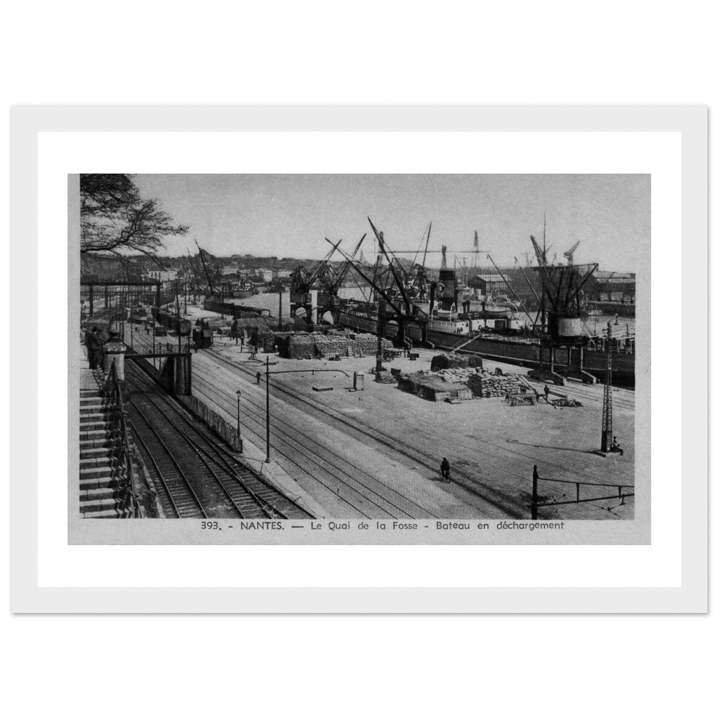 Nantes - Le quai de la Fosse