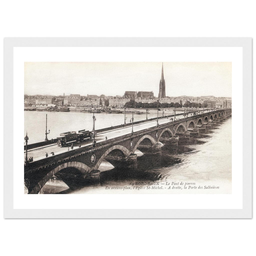 Bordeaux - Le pont de pierre