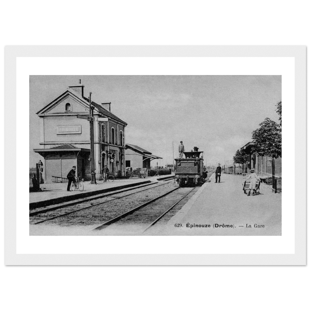 Épinouze - La gare
