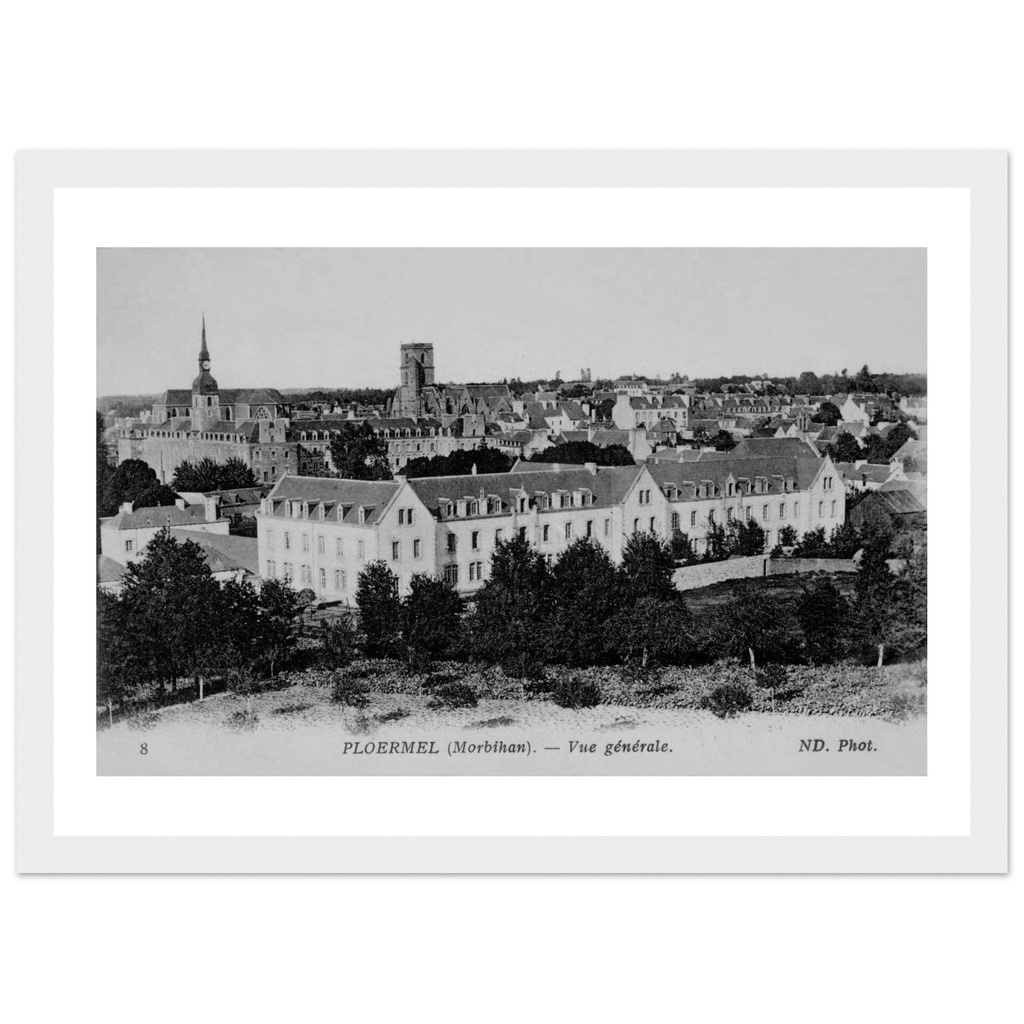 Ploermel - Vue generale