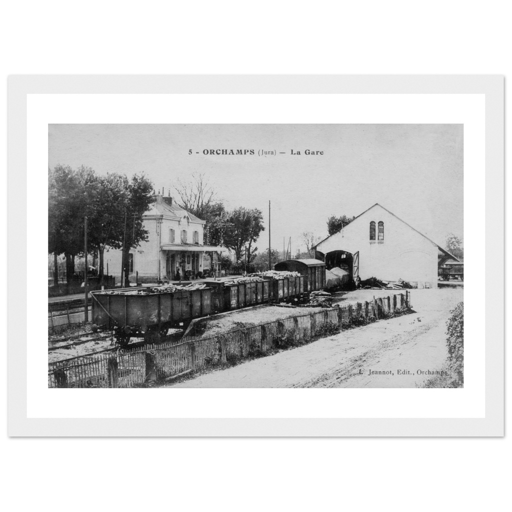 Orchamps - La Gare